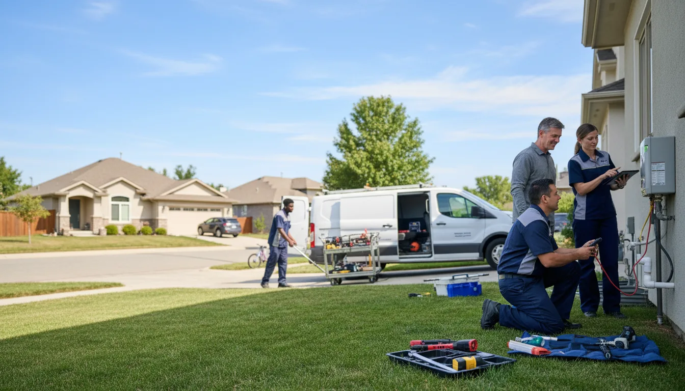 Tankless water heater service in Winters, TX